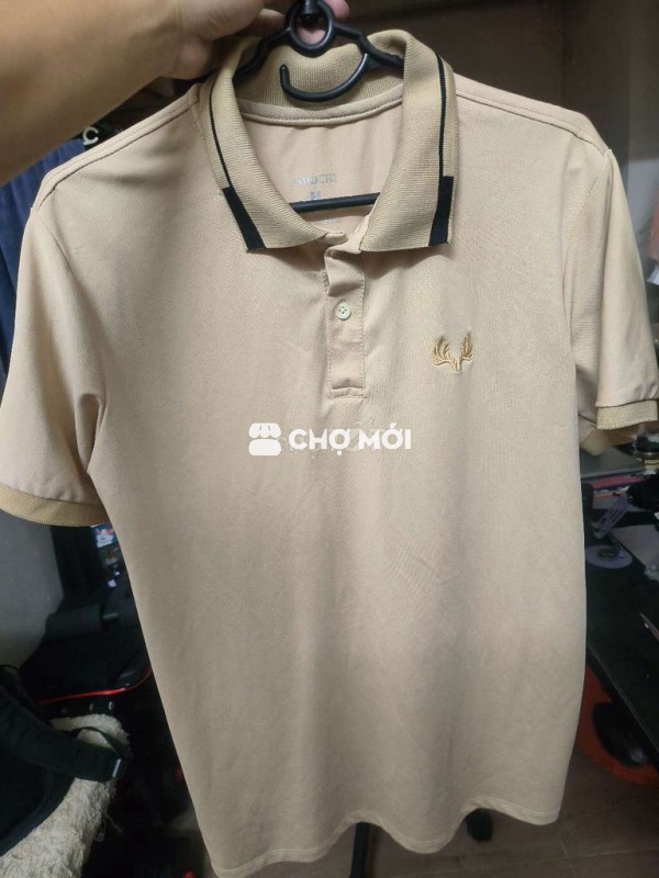 Áo thun polo Nam Vải thun size M Đã qua sử dụng