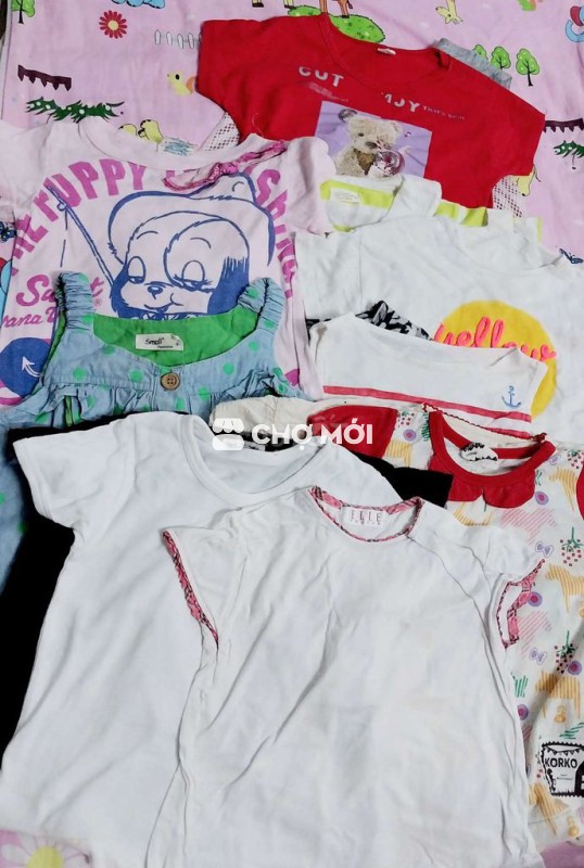 Thanh lý 14 cái áo thun 2-3 tuổi