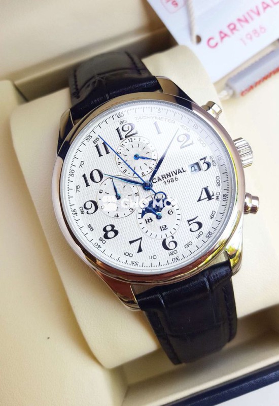 Đồng Hồ Nam Hàng Chính Hãng Có Hộp Máy Cơ 6 Kim