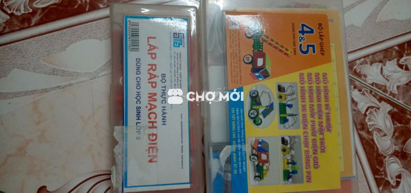 Đồ chơi giáo dục nhựa Bộ lắp ghép 4&5