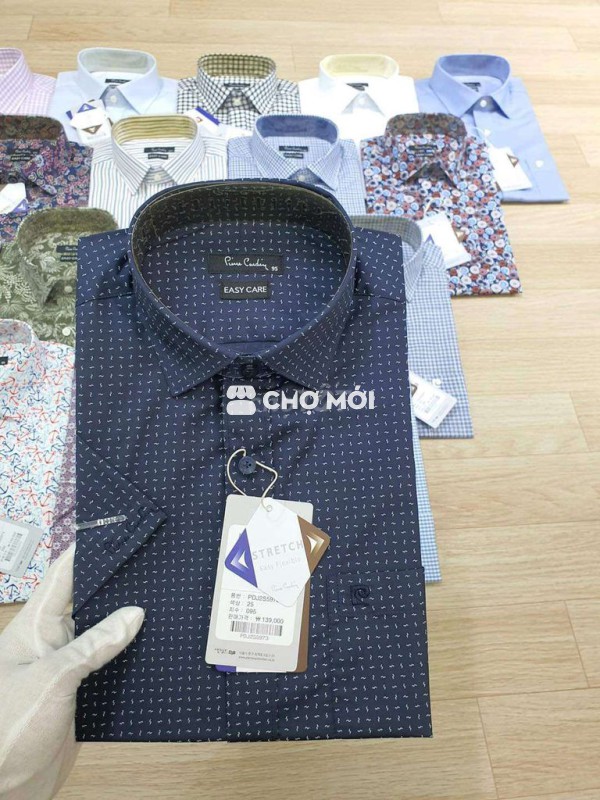Áo sơ mi cọc tay Pie size 95 100