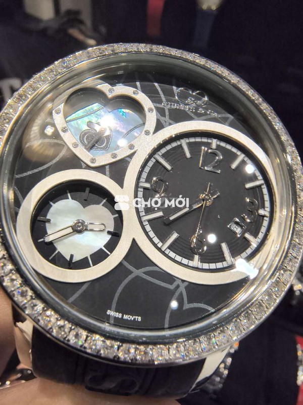 Đồng hồ Curtis & Co Kim cương tự nhiên 50mm