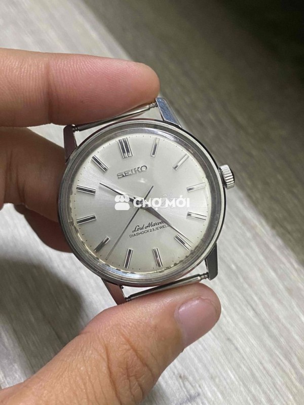 Đồng hồ Seiko Lord Marvel Nam Kim loại Bạc