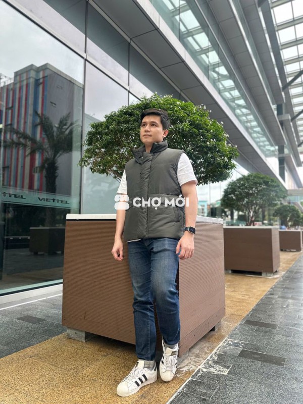 ÁO PHAO GILE NAM LÔNG VŨ BASSO HOMME - Hàn Quốc