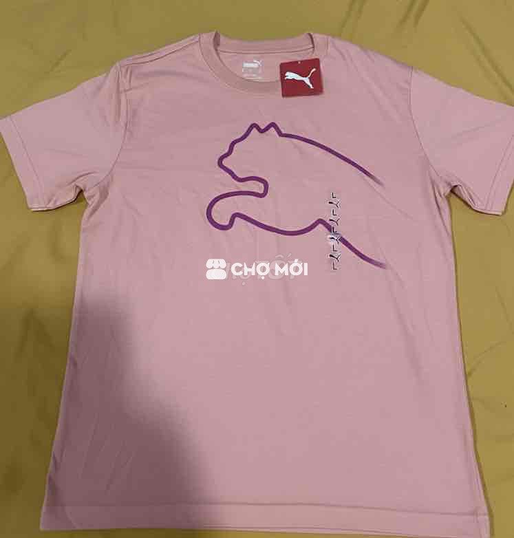 Áo thun PUMA Gradient Big Cat Tee Hồng Đào size L