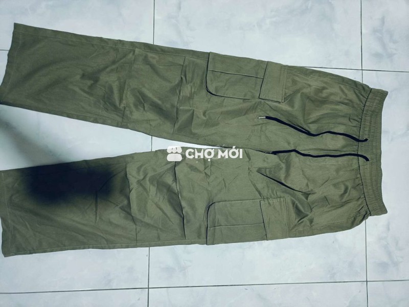 Quần túi hộp Nhật xịn rất mới form thụng ống to