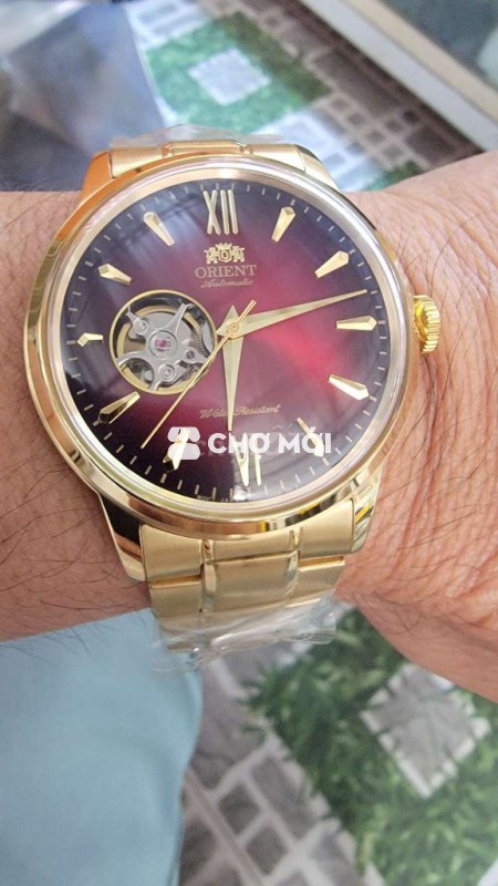 Đồng hồ Orient Nam Vàng đỏ Kim loại