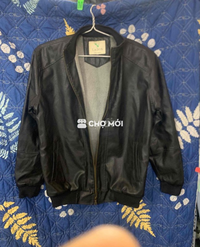 Áo da pu  kiểu bo đì sai L