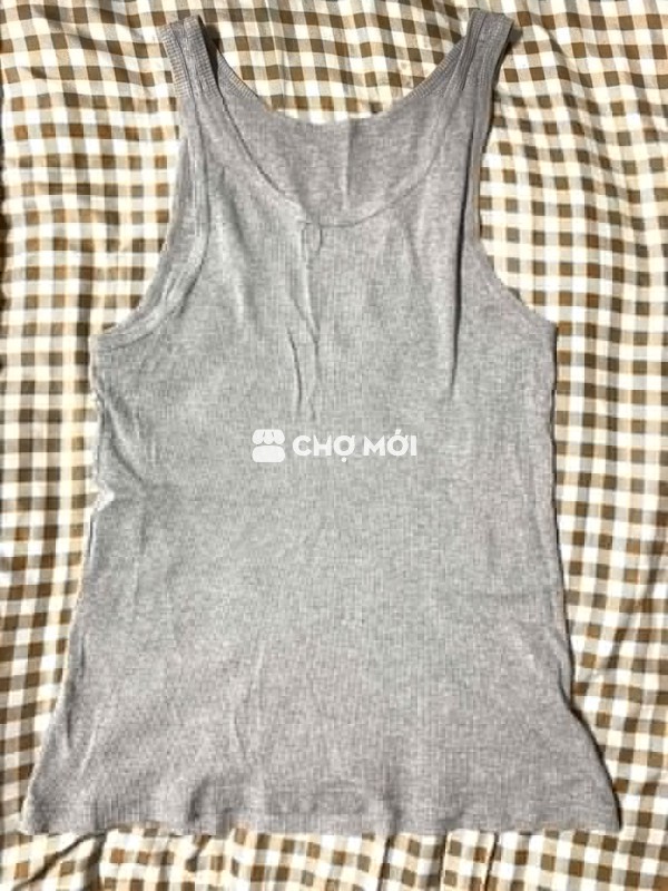 Áo ba lỗ Vải Xám