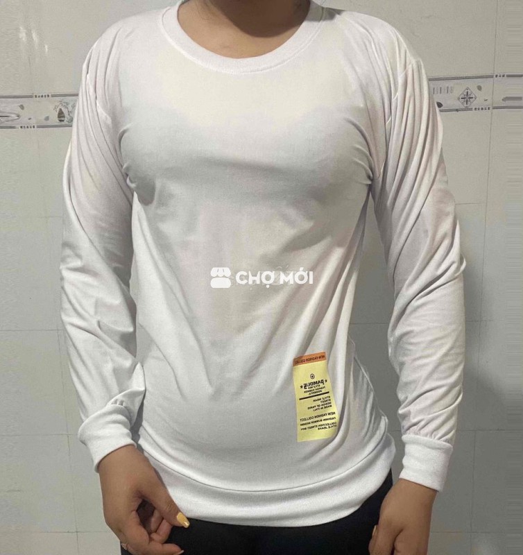 Áo thun dài tay Nam Nữ vải thun