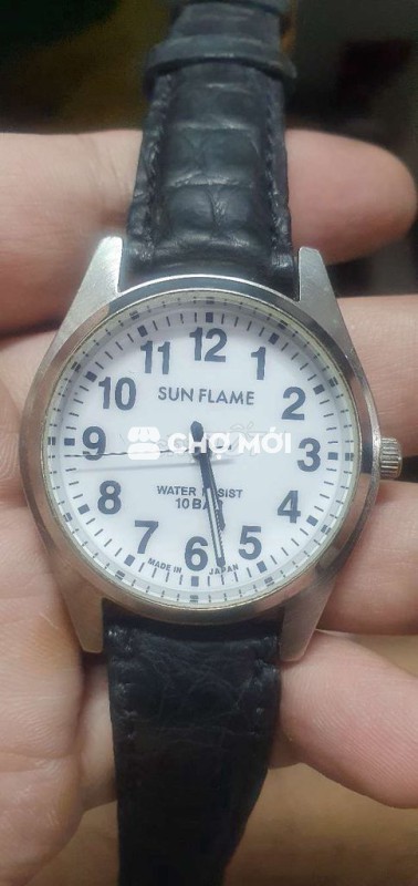 Đồng hồ Sun Flame Sử dụng máy Miyota Nhật Bản
