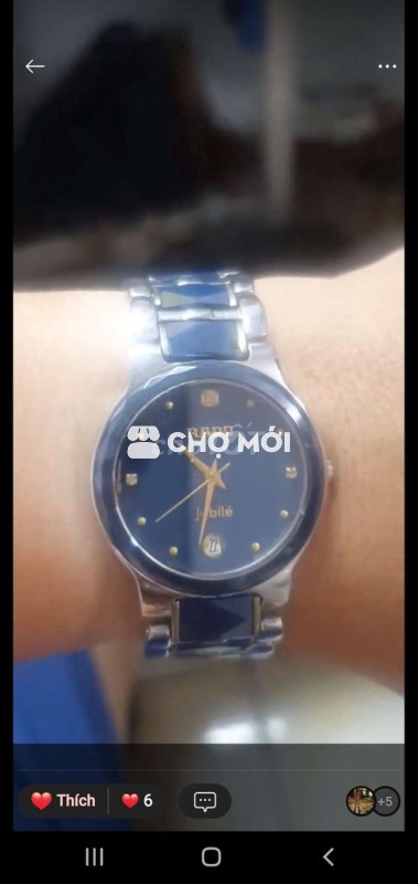 Rado Quatr Kính Saphire