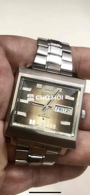 Đồng hồ Seiko LM form tank nội địa Nhật cổ.