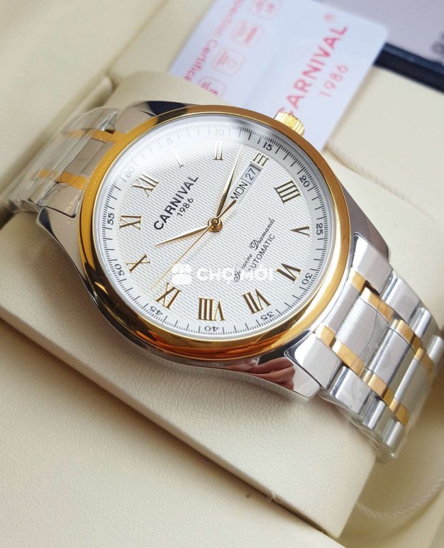 Đồng Hồ Đeo Tay Sang Trọng Full Box Cọc Số La Mã