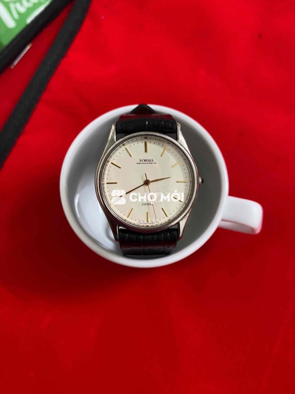 Đồng hồ Citizen Forma dây Da Đen