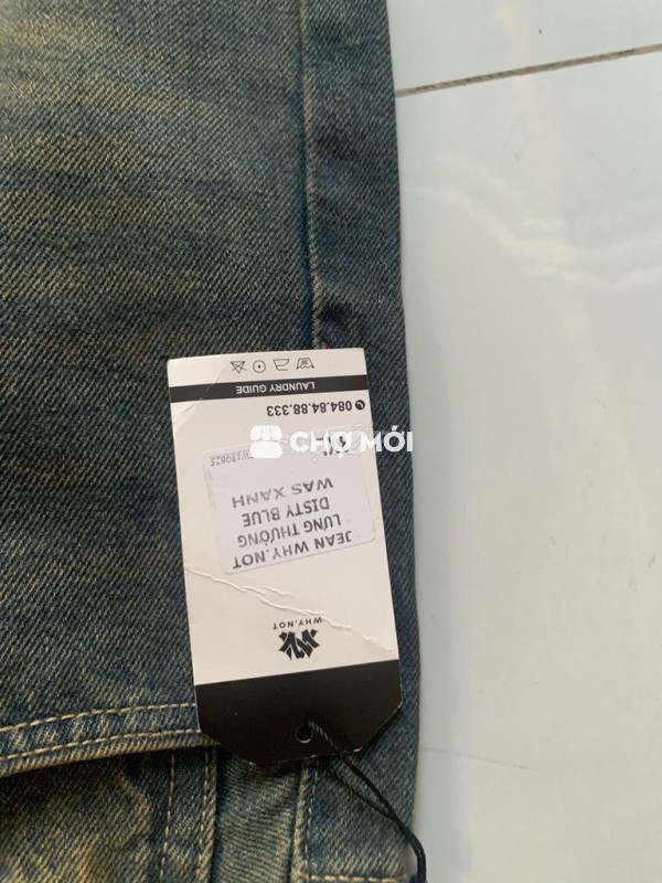 Cần nhượng lại quần Jean nam