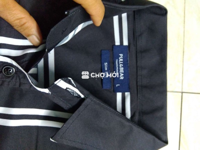 Áo sơ mi PULL&BEAR Nam Cotton size L