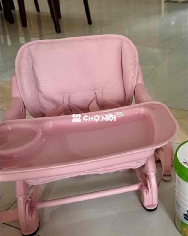 Ghế ăn dặm Unilove Hồng