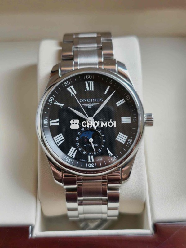 MASTER COLLECTION MONPHASE 40MM L2.909.4.51.6 Blac