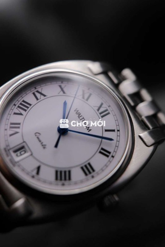 Đồng hồ Waltham la mã kim xanh cổ điển thanh lịch