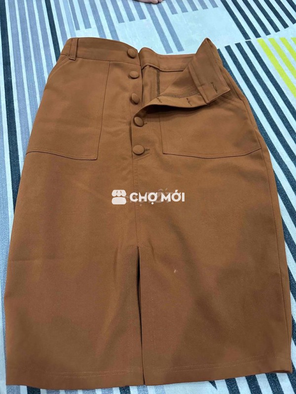 Chân váy công sở nữ Jean Đen