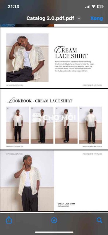 thanh lí áo sơmi ren mới