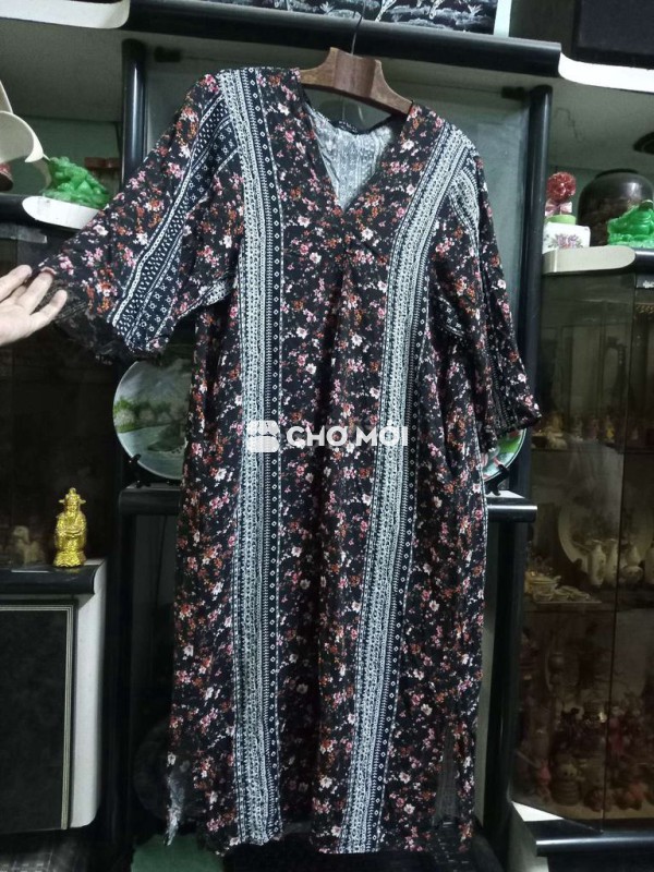 Đầm big size hàng toan mát mịn thon dáng