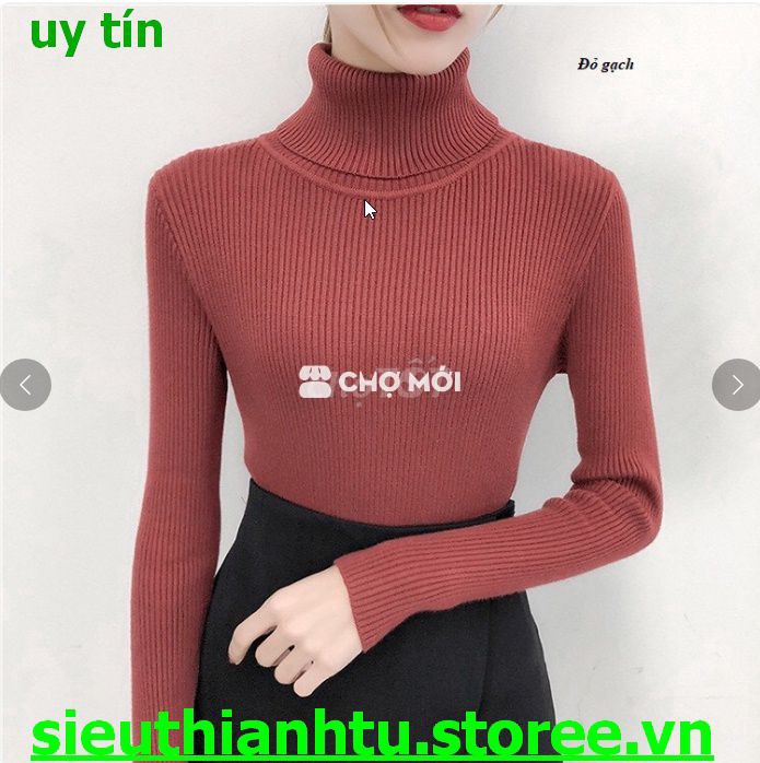 ÁO LEN CỔ CAO 10CM MỀM MỊN - CHIPXINHXK