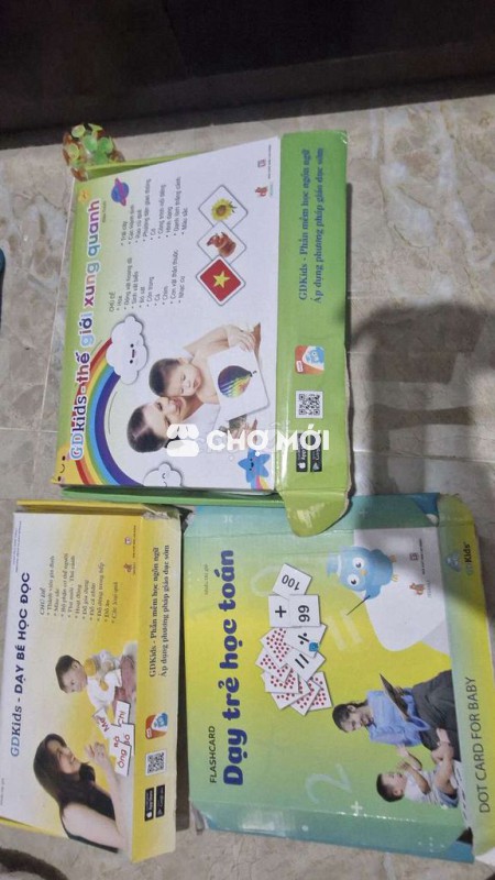 Flashcard GDKids Giấy Giáo dục sớm