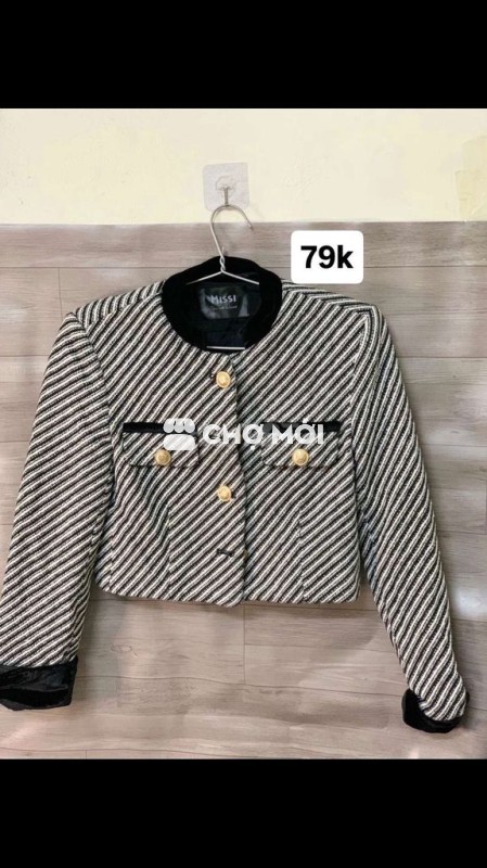 Áo dạ tweed siêu dày