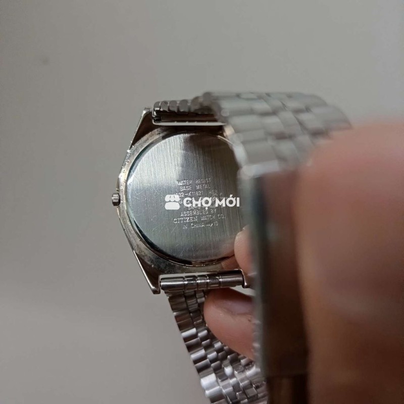Đồng hồ Citizen Junction kim loại Bạc