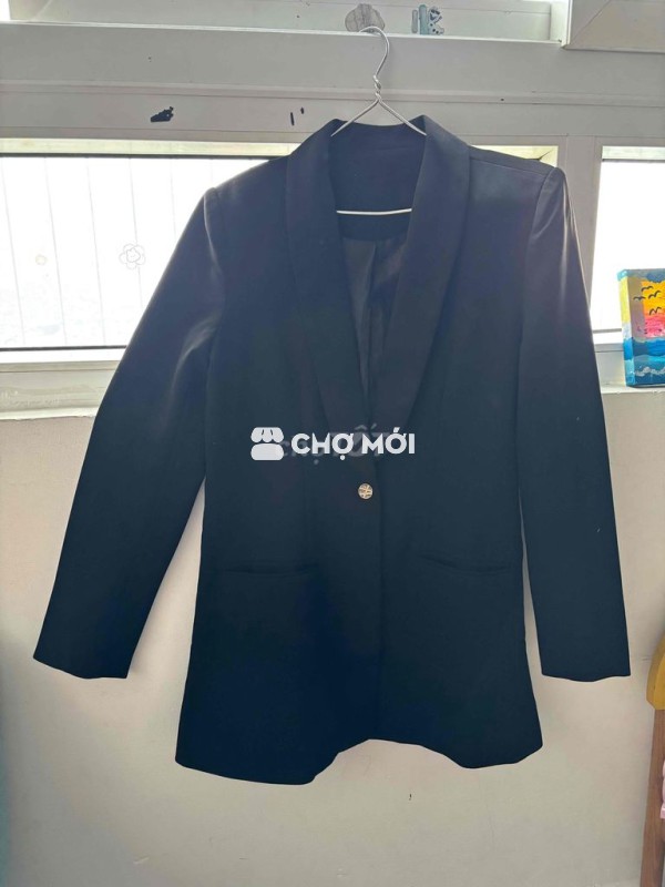 áo khoác vét màu đen