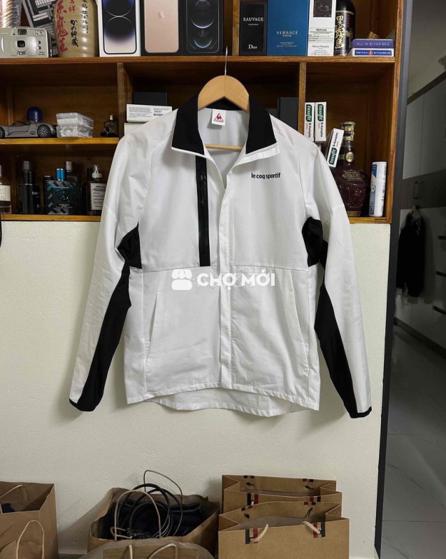 pass khoác gió Le Coq Sportif Nam Polyester size M