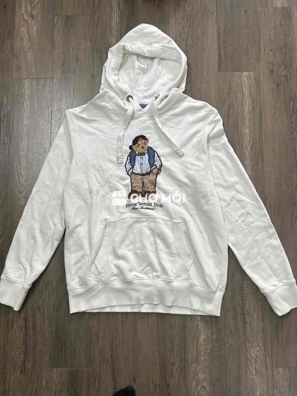 Teenie Weenie Bear Sweater White Hoodie