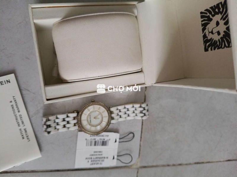 Đồng hồ Anne Klein Nữ Gốm sứ Trắng