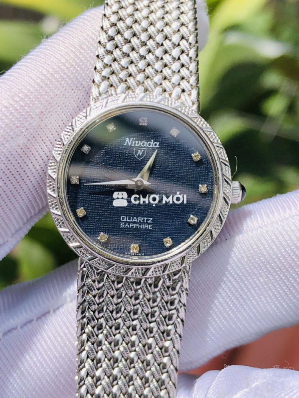 Đồng hồ nữ hiệu Nivada chính hãng, kính sapphire