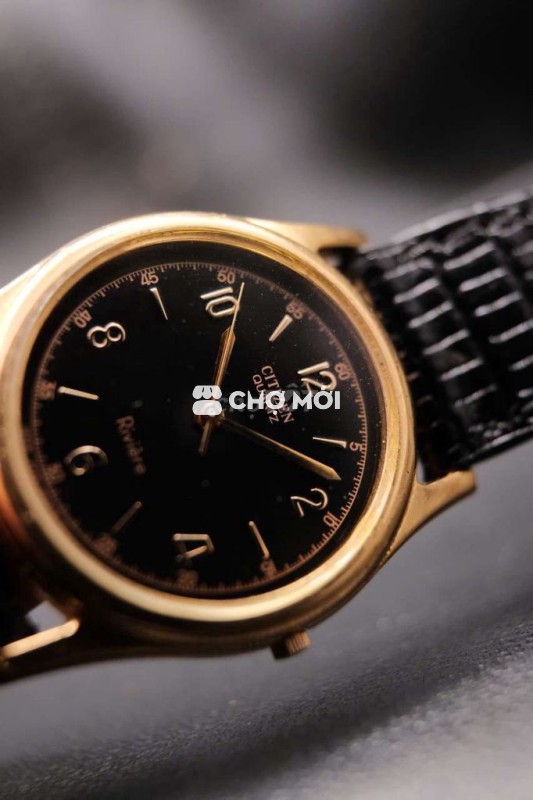 Đồng hồ Citizen Riviere mặt đen lôi cuốn thah lịch