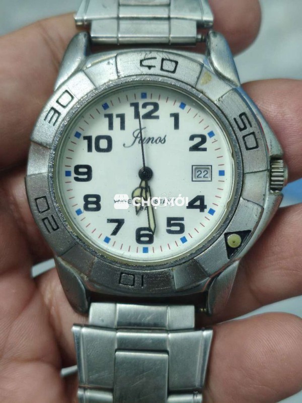 Đồng hồ Nhật size 41mm,1 lịch,niềng xoay,máy Myota