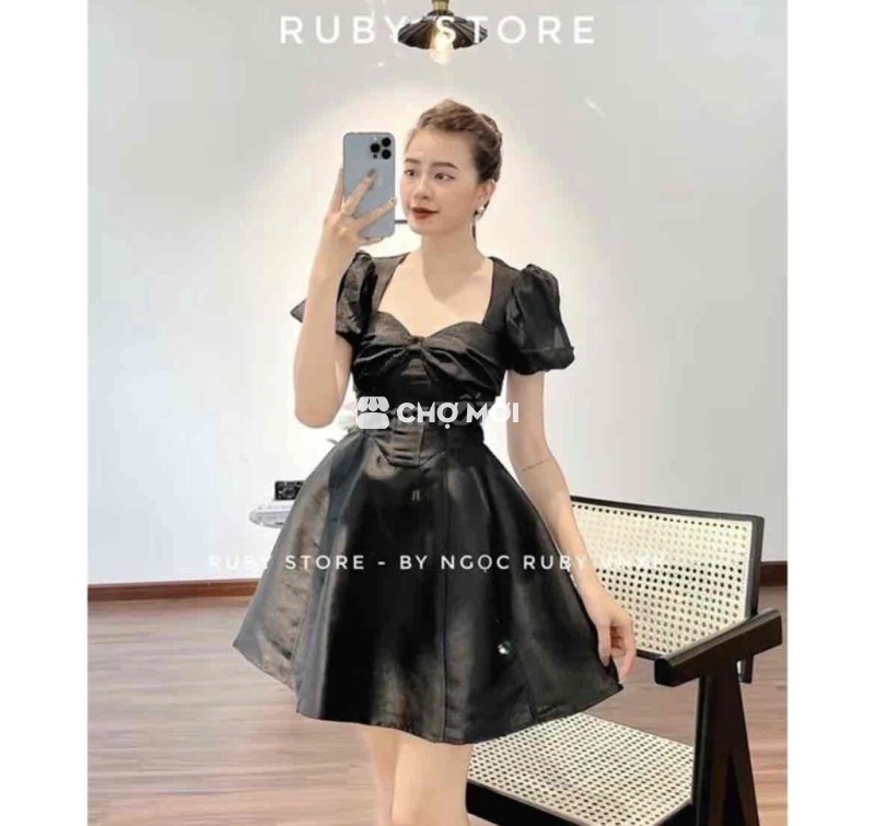 Đầm cosy vải tacta