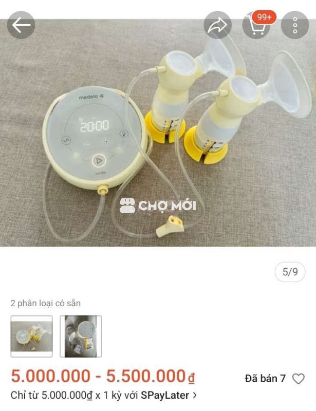 Pass may hút sữa like new