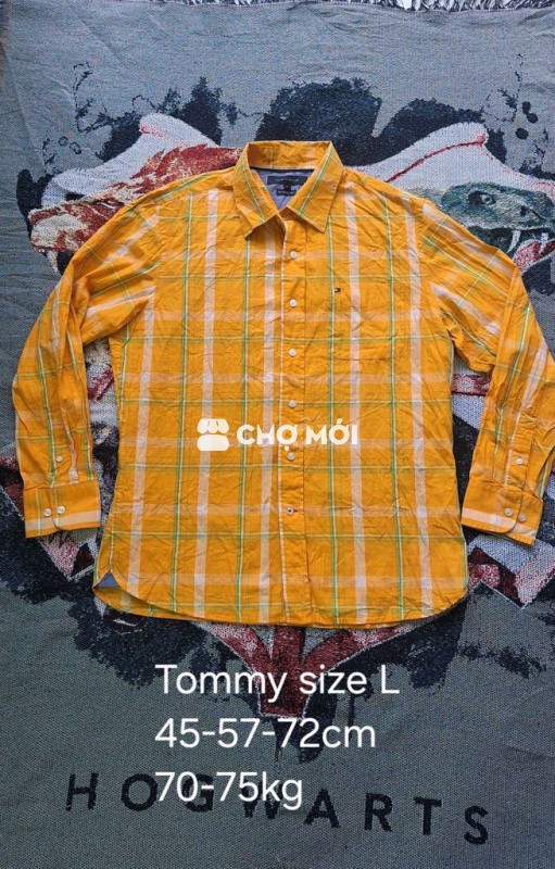 Sơmi nam tay dài Tommy size L