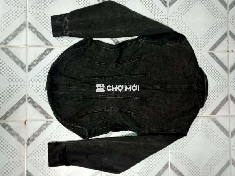 Áo khoác nữ vải jean Idées size Ngực 42 cm