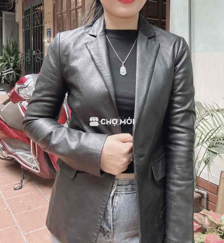 Áo vest nữ NICE CLAUP da thật