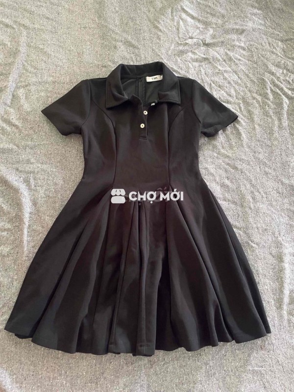 Váy Nữ Vải Baby doll Đen