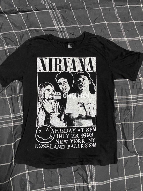 tee rockband Nirvana size S