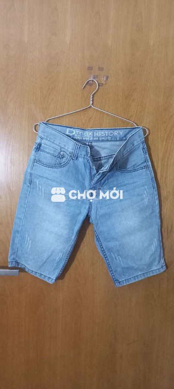 Quần short Jean Dmax History Nam