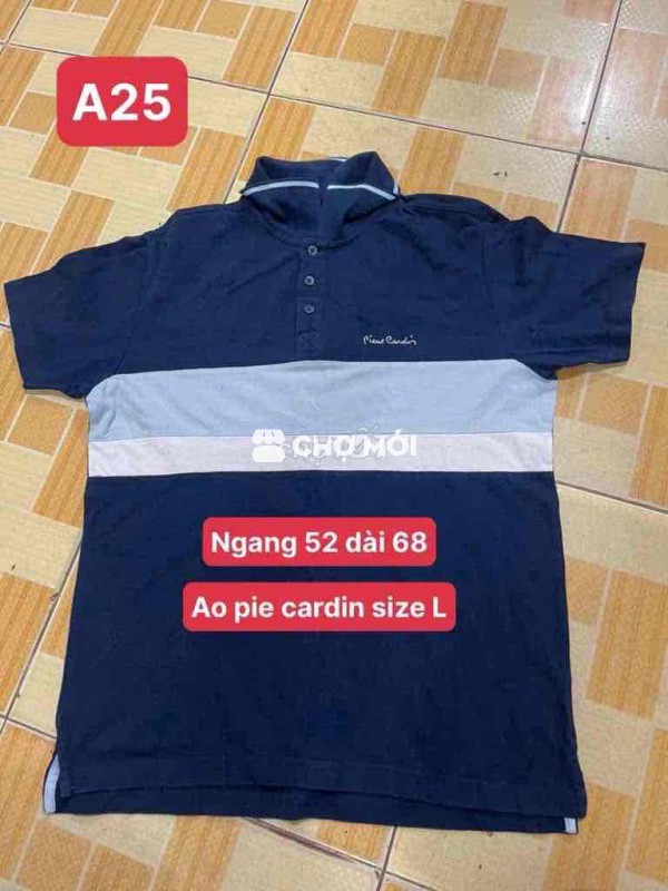 áo polo Pie cảdin size L
