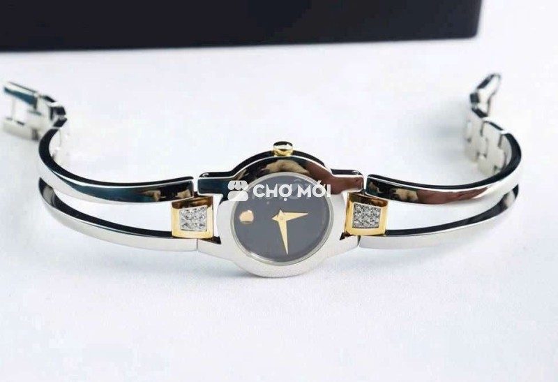 ĐH Nữ : Movado 18 Viên Kim Cương Tự Nhiên Fullbox