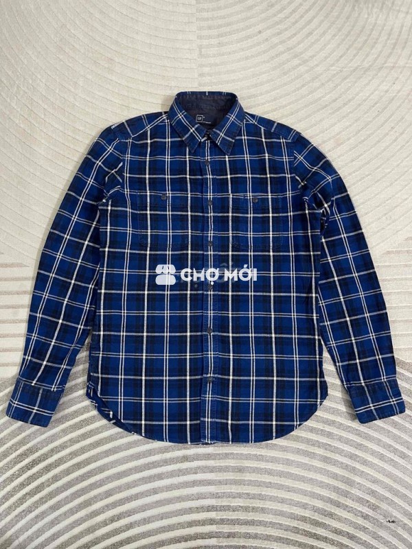 Sơ mi Gap size S Số đo: vai 43, ngực 52, dài 73 cm