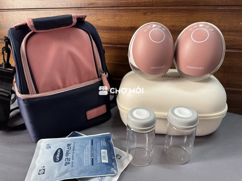 Máy hút sữa Momcozy M9 Hồng